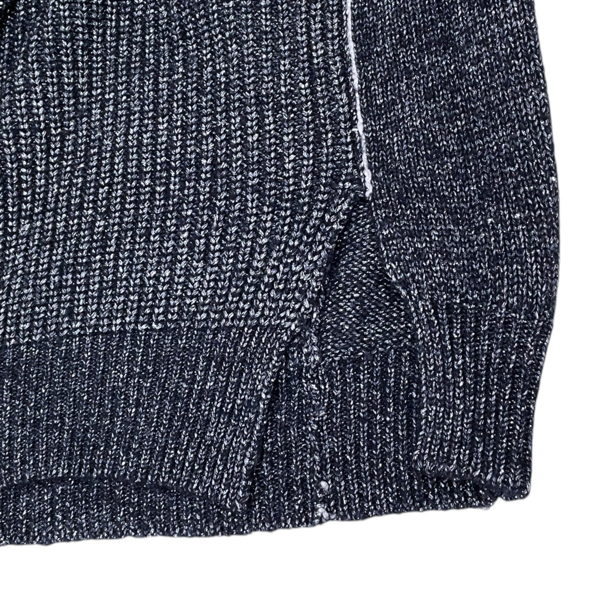 23AW 裾スリットニットセーター Linking Slash Knit Top リンキングスラッシュニットトップ 21232365702