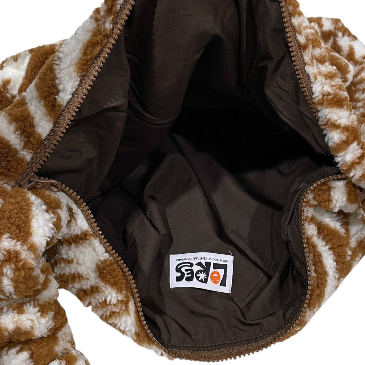 23AW シェルパフリースショルダーバッグ Full of Love Fleece Bag フルオブ ラブ フリース バッグ