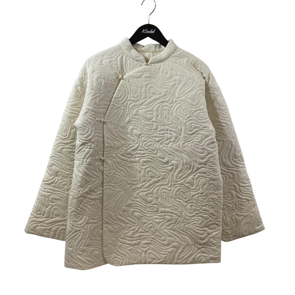 Contour Map Quilt China JacketチャイナジャケットLS14262J