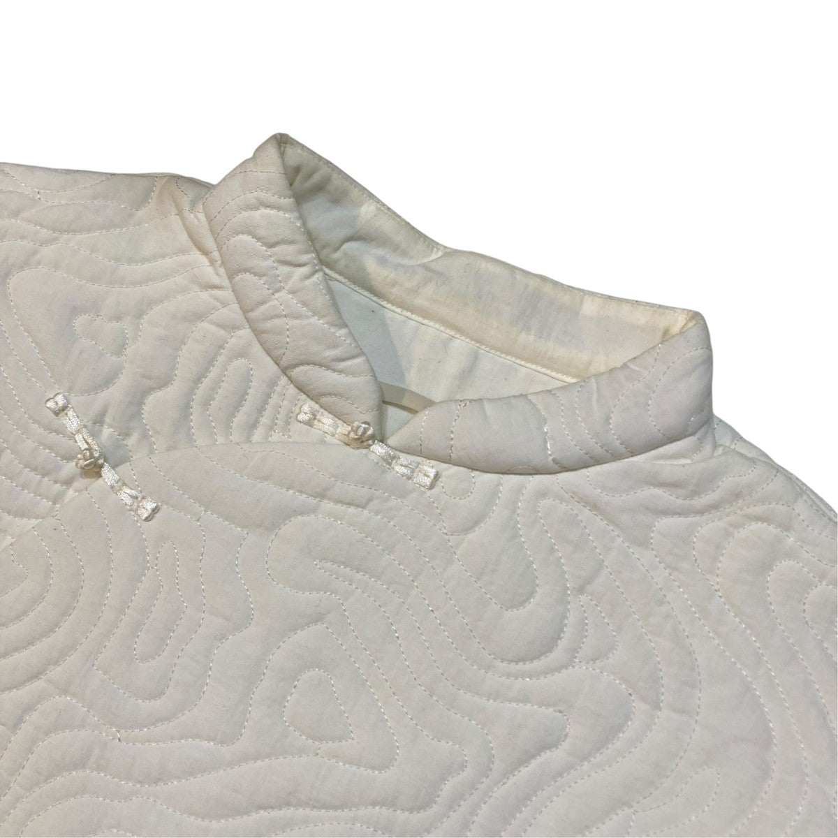 Contour Map Quilt China JacketチャイナジャケットLS14262J