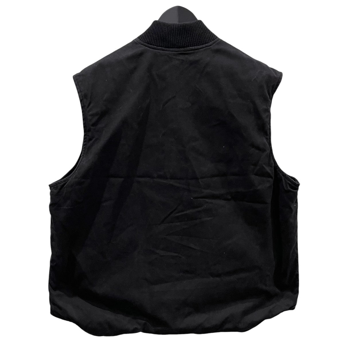 26SS ダメージ加工ダック地ジップアップベスト WORK VEST ワークベスト 26ssc-workvest