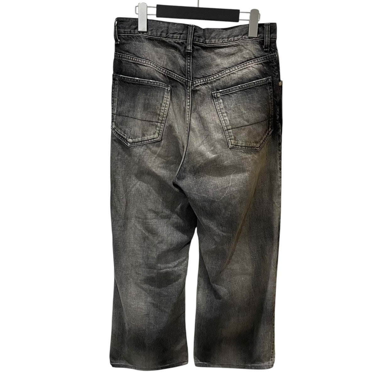 ANCELLM(アンセルム) 26SS 加工デニムパンツ AGING MIDDLE STRAIGHT 5P