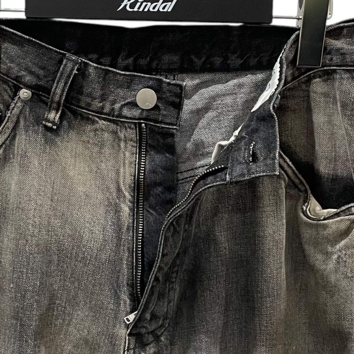 ANCELLM(アンセルム) 26SS 加工デニムパンツ AGING MIDDLE STRAIGHT 5P