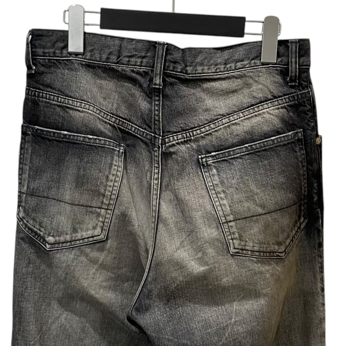 ANCELLM(アンセルム) 26SS 加工デニムパンツ AGING MIDDLE STRAIGHT 5P