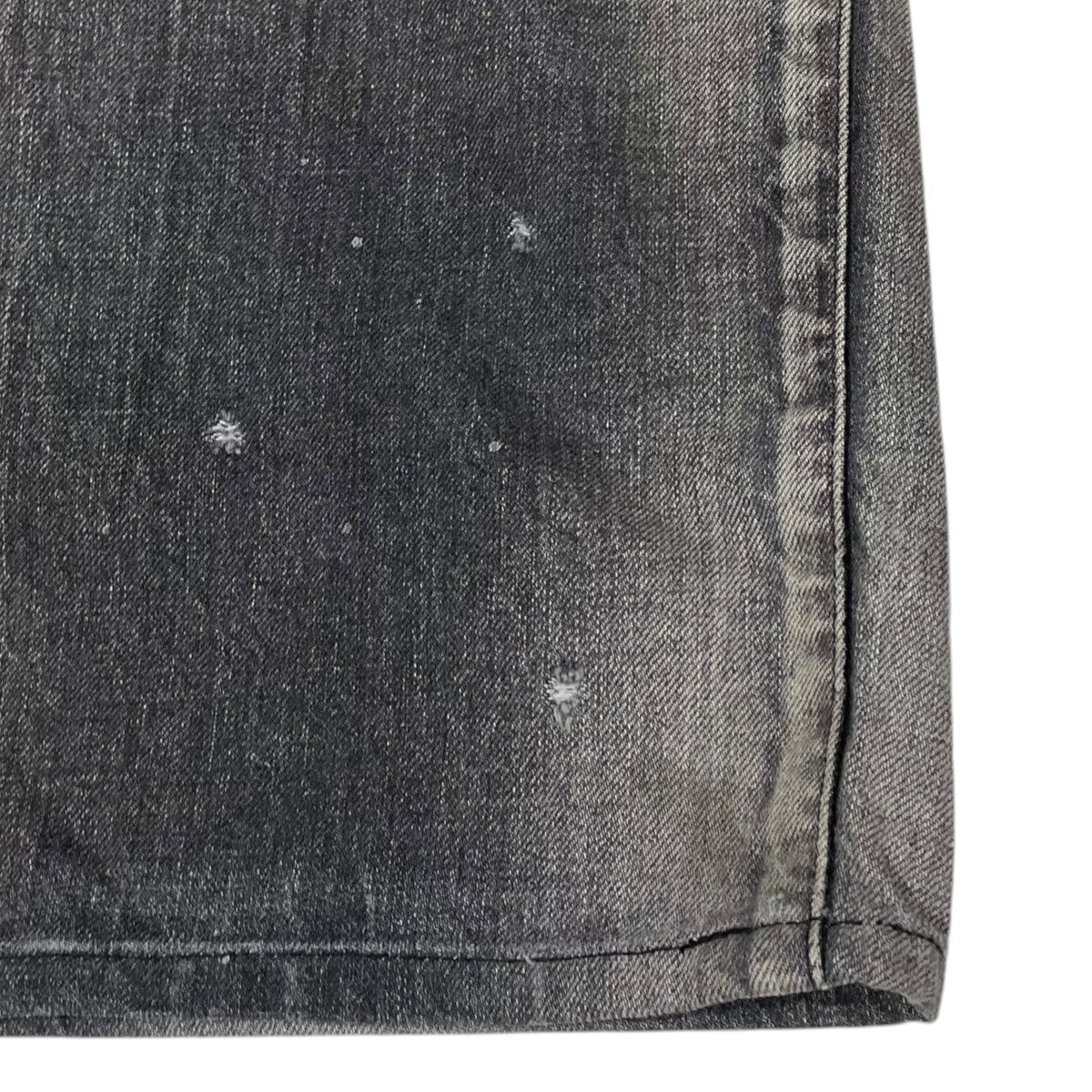 ANCELLM(アンセルム) 26SS 加工デニムパンツ AGING MIDDLE STRAIGHT 5P