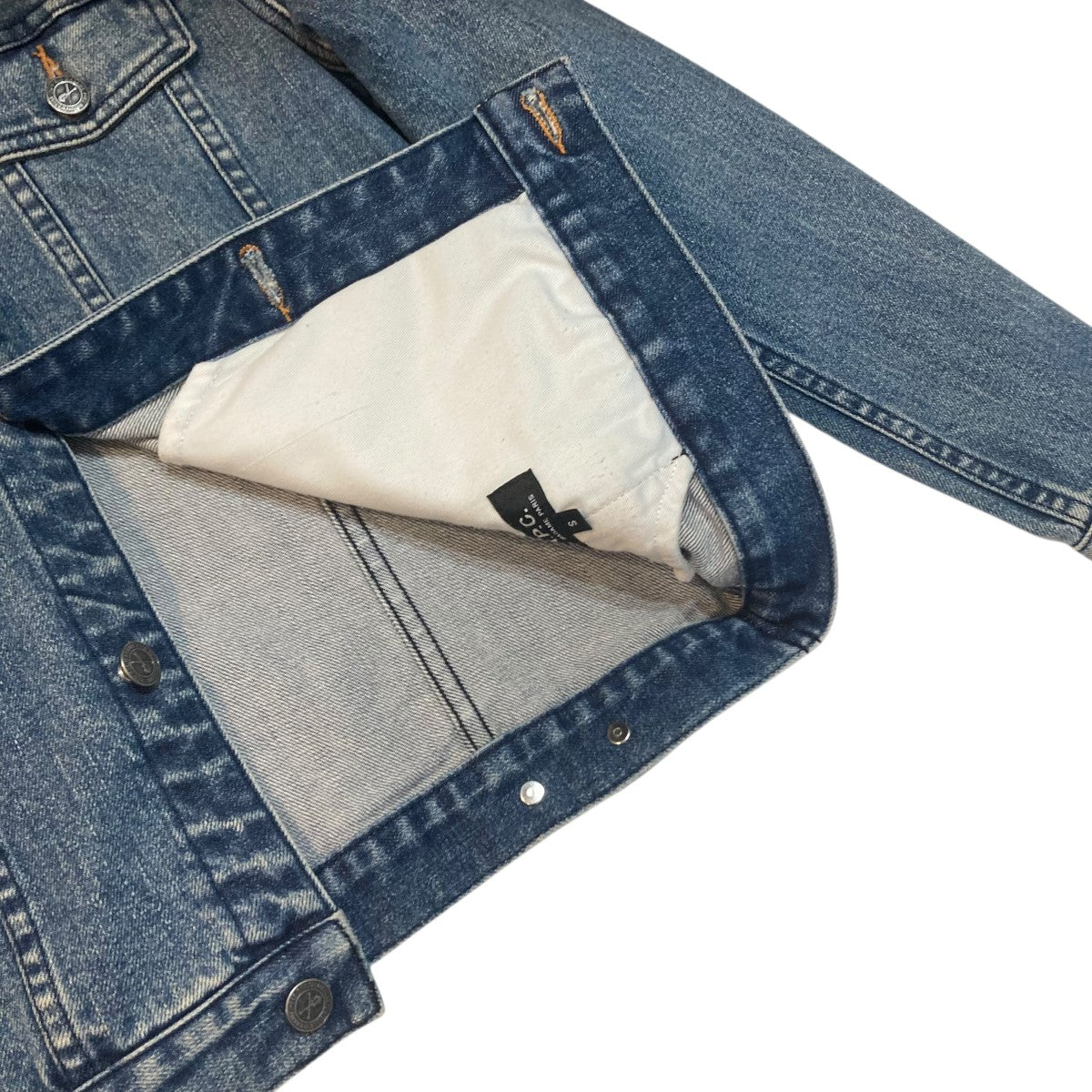 A．P．C． デニムジャケット 古着・中古-5枚目のアイテム画像