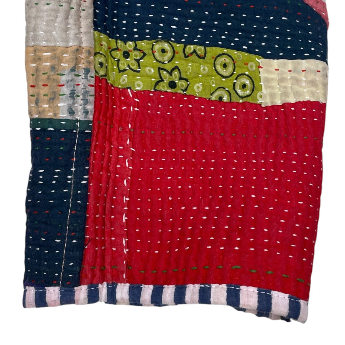 リバーシブルカンタキルトジャケット The Ladhiya Quilted Patchwork Kantha Jacket 1点物 4110400056