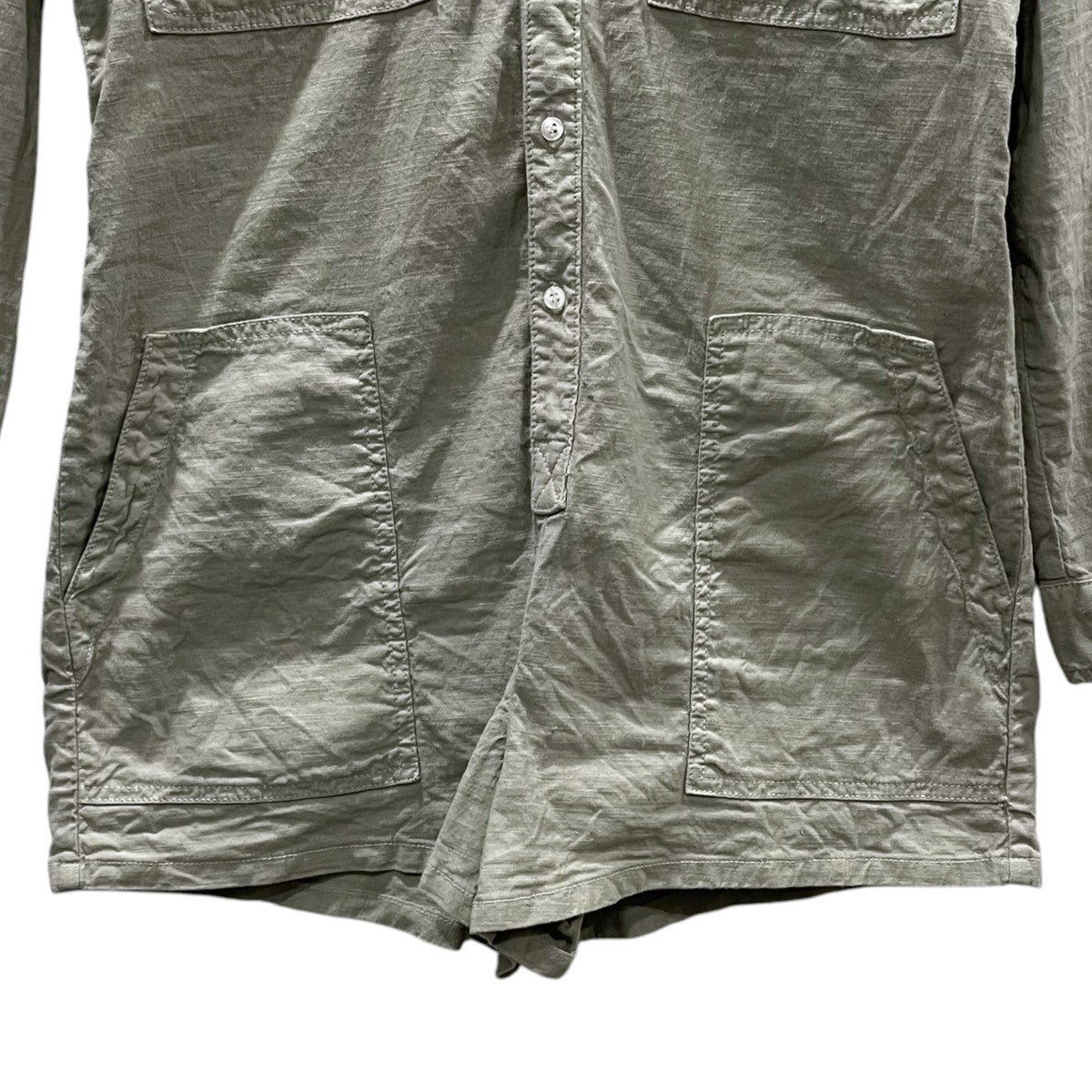 ショート丈オールインワン Ireland Long Sleeve Playsuit アイルランド ロングスリーブ プレイスーツ 3610300057