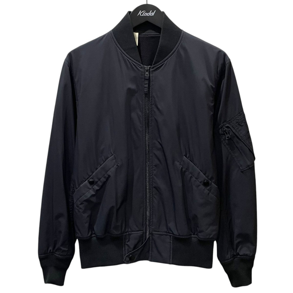 N．HOOLYWOOD 17SS ジップアップナイロンジャケット L-2B BLOUSON フライトジャケット 971-BL02 古着・中古-1枚目のアイテム画像