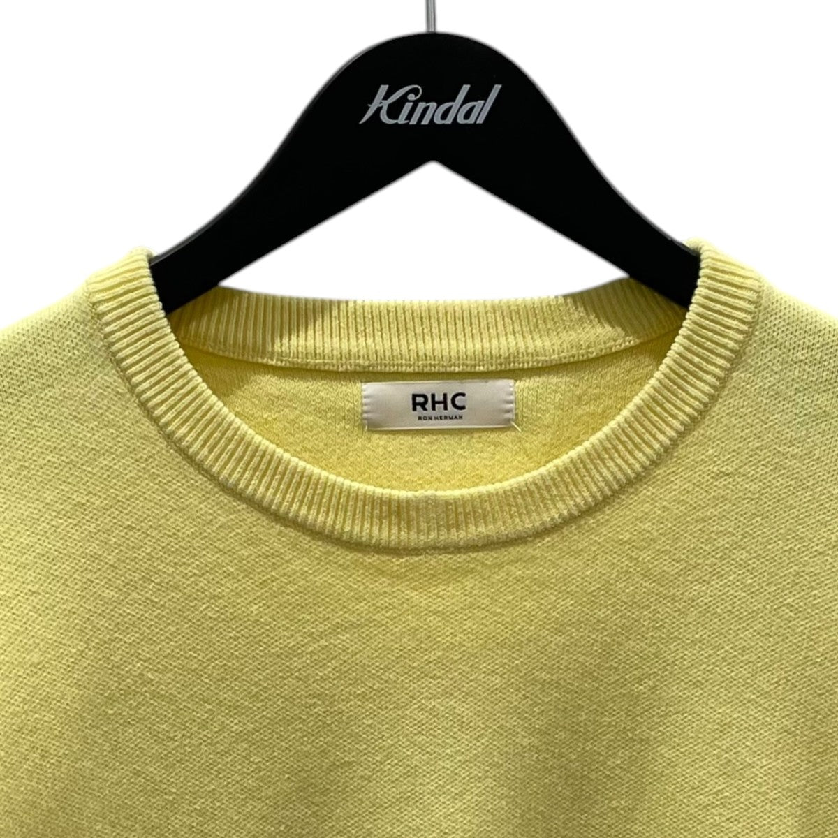 RHC Ron Herman 23SS コットンリネンニットセーター Cotton Linen Double Face Knit Pullover コットンリネン ダブルフェイス ニットプルオーバー 4320800008 古着・中古-3枚目のアイテム画像