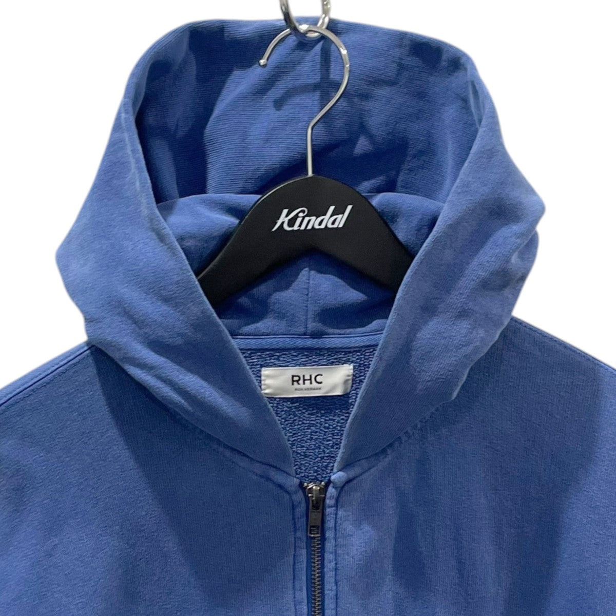 24SS 加工ジップアップパーカー Cotton Sweat Zip Hoodie コットンスウェットジップフーディー 4220900240