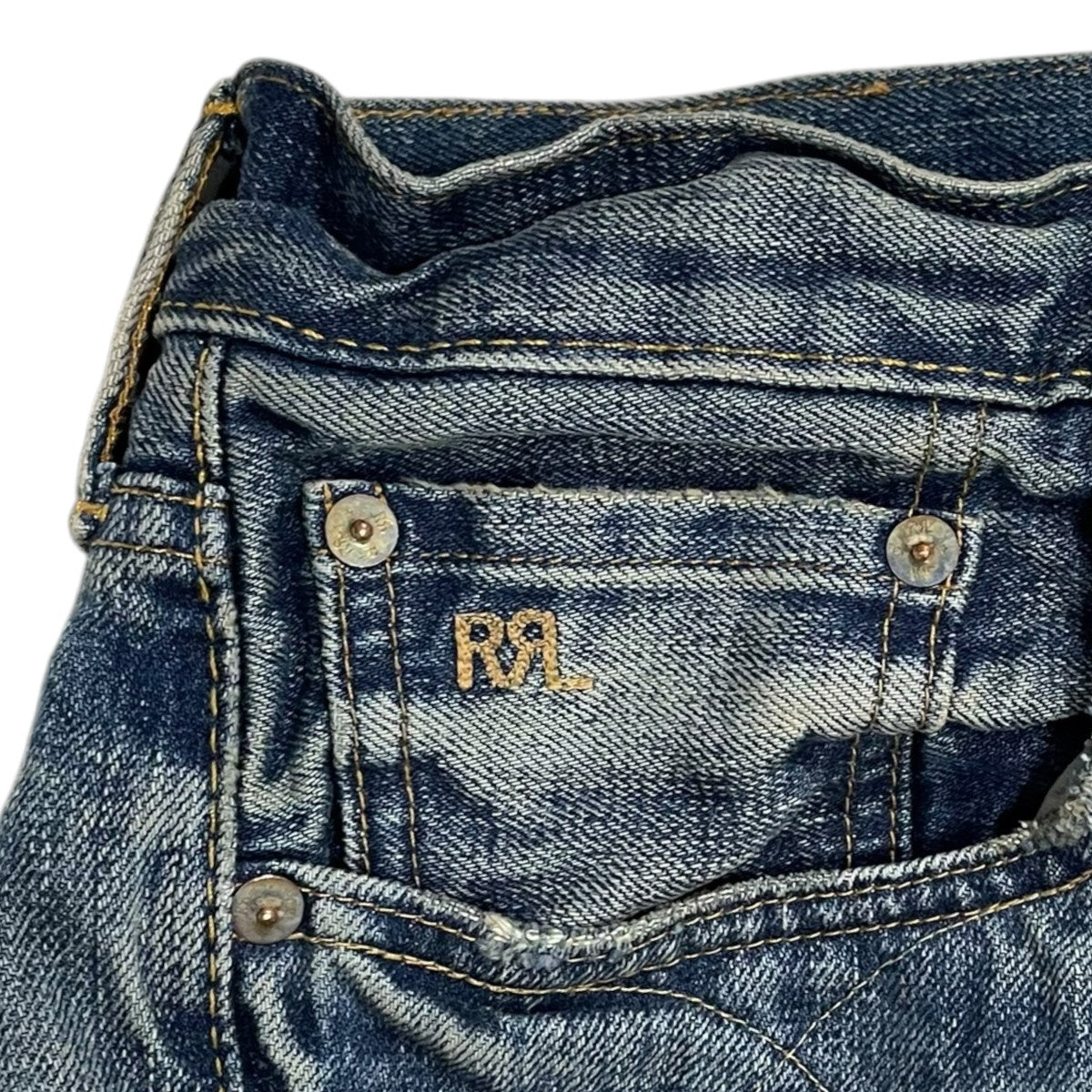 RRL デニムパンツ Slim Boot Briarfield Selvedge Jean JAPAN WOVEN スリム ブーツ ブライアーフィールド セルビッジ ジーンズ 782P05113001 古着・中古-5枚目のアイテム画像