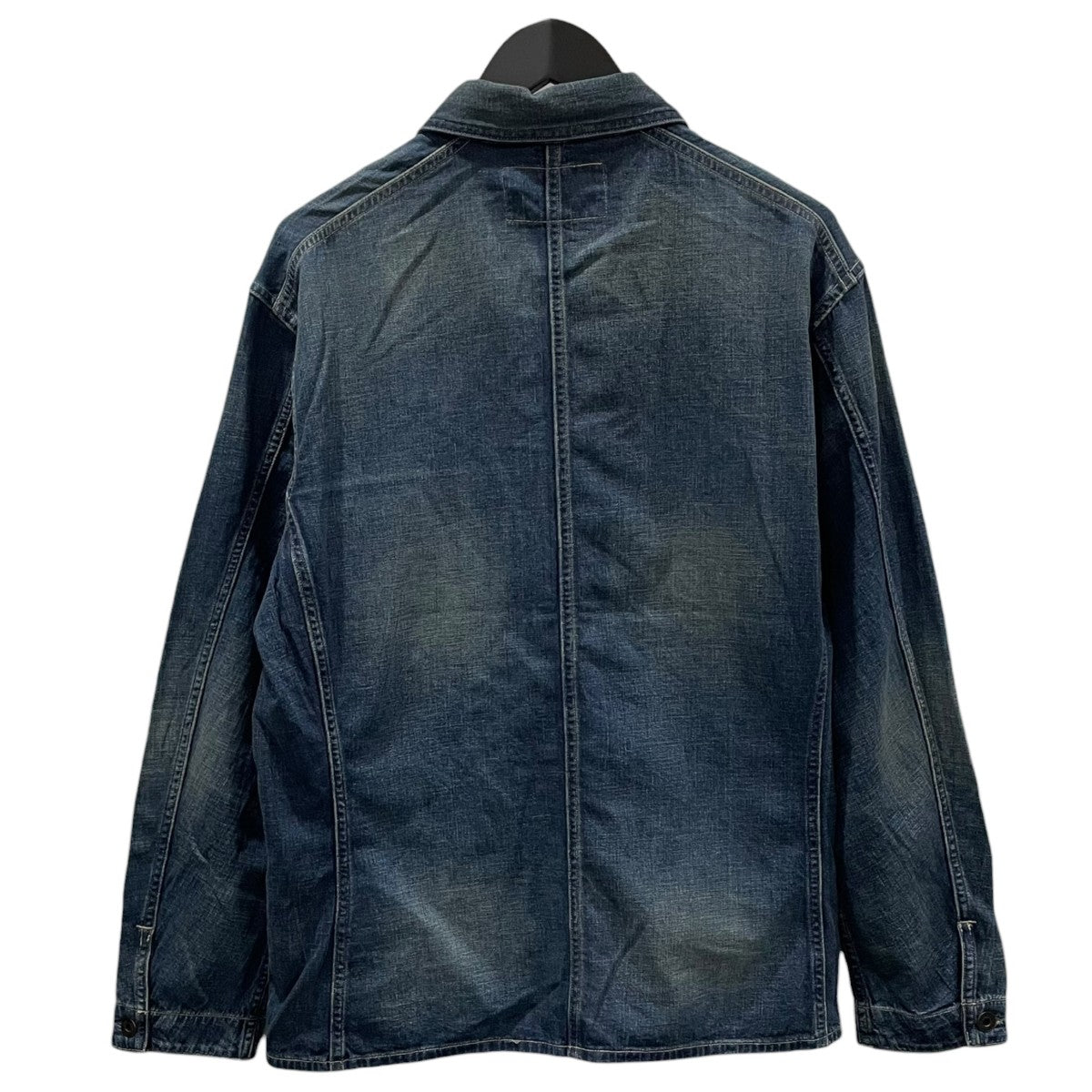 RRL デニムカバーオールジャケット Torrington Denim Engineer Jacket トリントン デニム エンジニアジャケット 782911175001 古着・中古-2枚目のアイテム画像