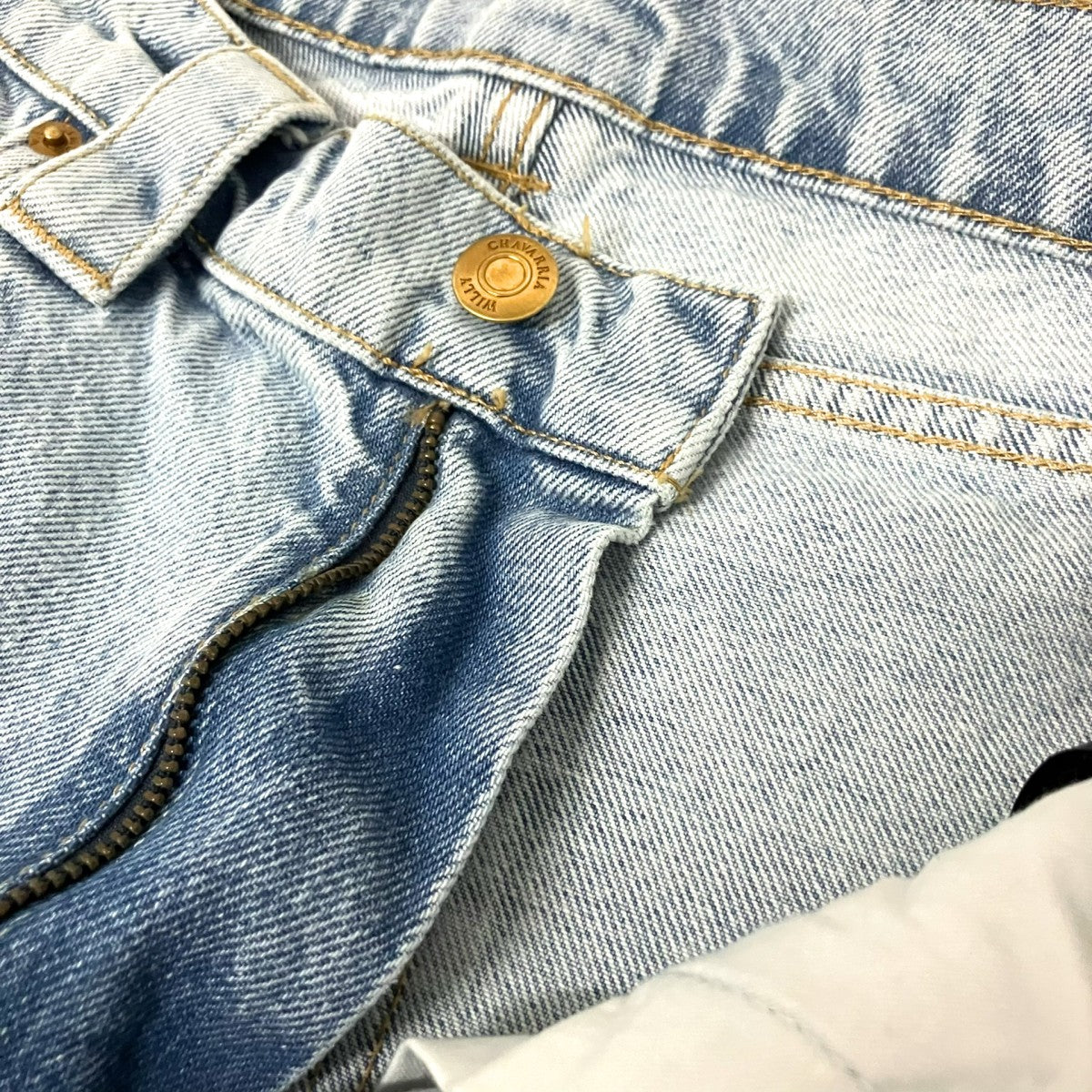 ZARA×WILLY CHAVARRIA デニムパンツ 古着・中古-4枚目のアイテム画像