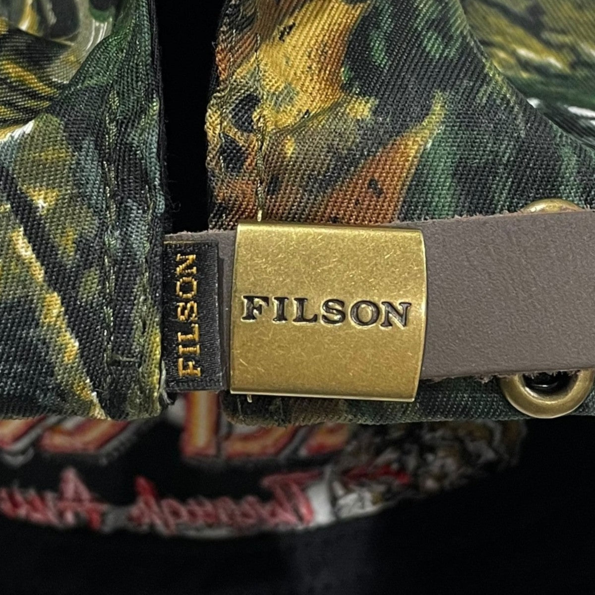FILSON 総柄キャップ Logger Cap Any Weather ロガーキャップ エニーウェザー 20300197 古着・中古-8枚目のアイテム画像