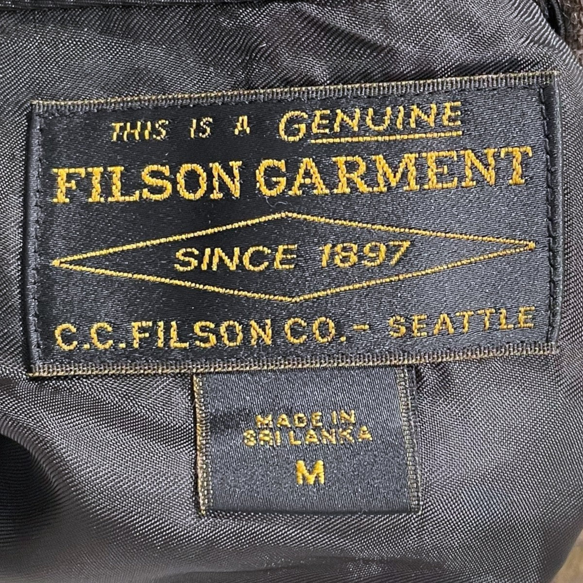 FILSON チェック柄オープンカラーウールシャツ Buckner Wool Camp Shirt バックナー ウールキャンプシャツ 20263531 古着・中古-5枚目のアイテム画像