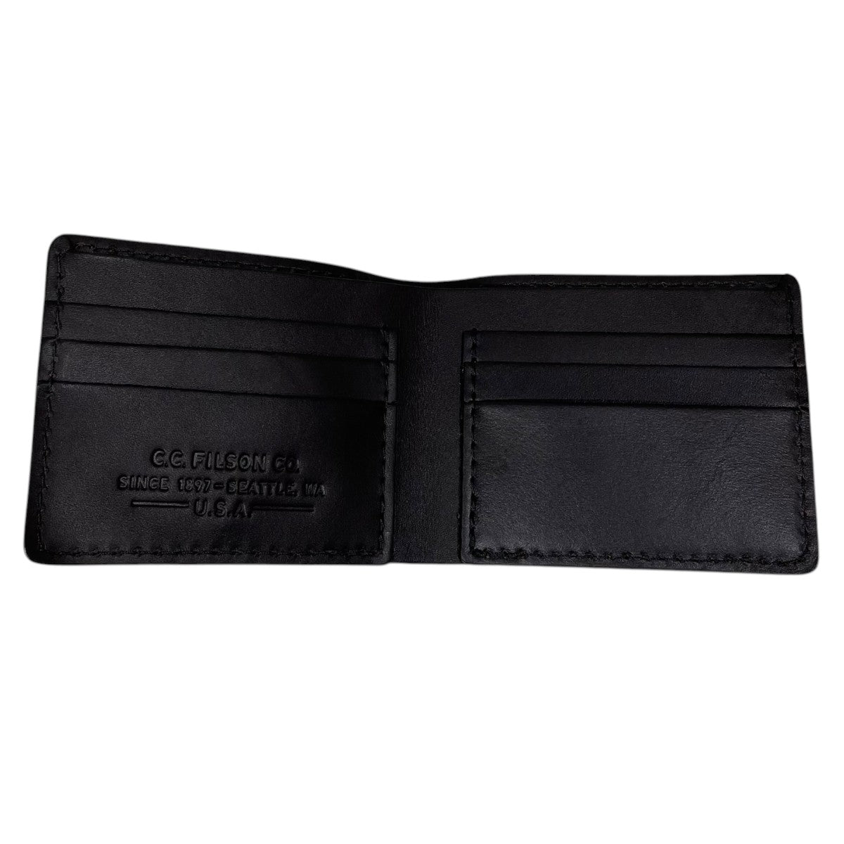 FILSON レザー二つ折りウォレット Bridle Leather Bi-Fold Wallet ブライドルレザー バイフォールド ウォレット 34679 古着・中古-3枚目のアイテム画像
