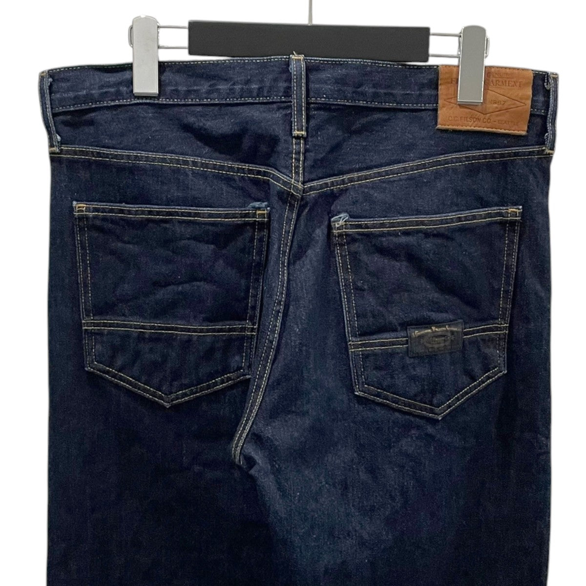 FILSON デニムパンツ BULLBUCK DOUBLE FRONT JEANS ブルバック ダブルフロント ジーンズ 8042-45-50002 古着・中古-4枚目のアイテム画像