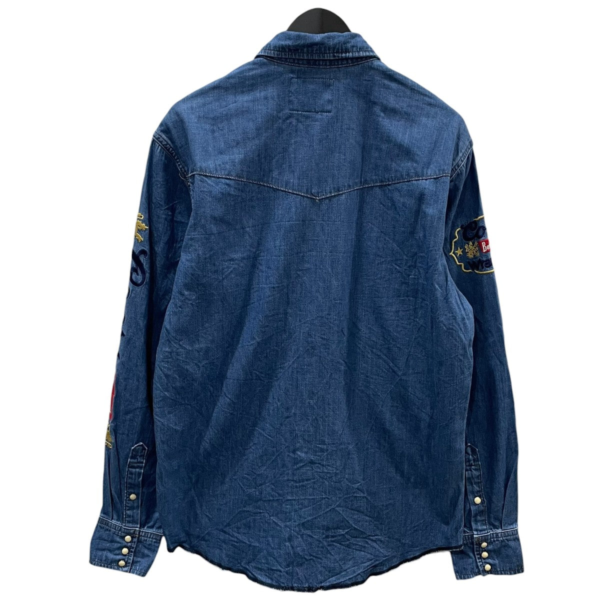 Wrangler×COORS 25AW 加工ウエスタンデニムシャツ Denim Shirt 112373829 古着・中古-2枚目のアイテム画像
