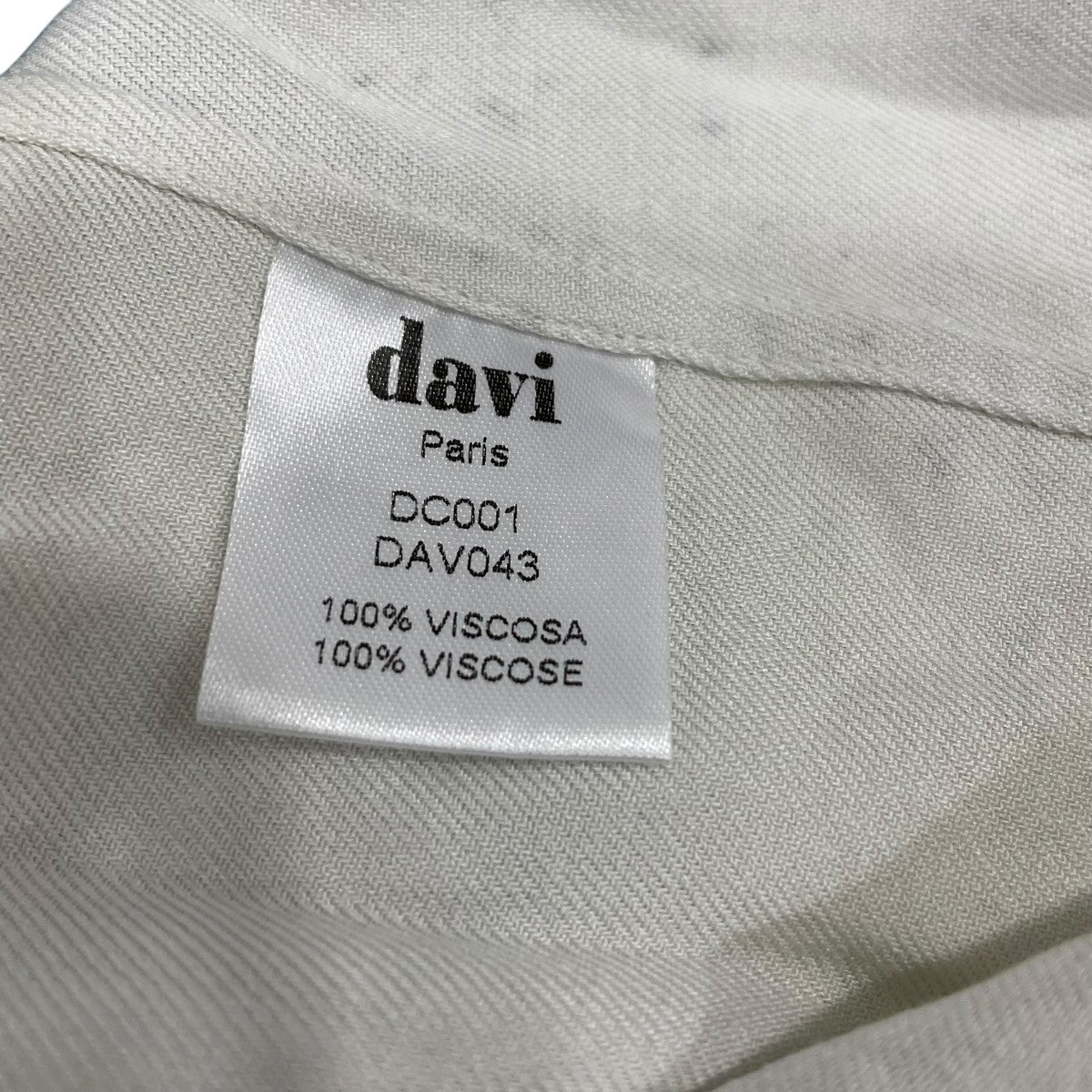 DAVI PARIS 長袖シャツ 古着・中古-7枚目のアイテム画像