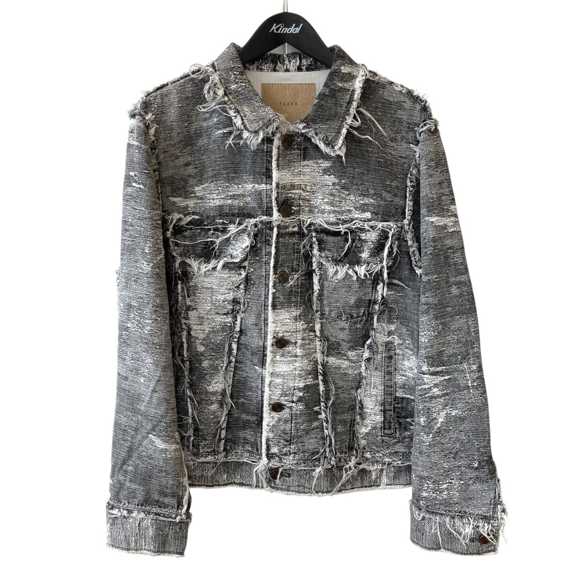 24AW3RD TYPE DENIM JACKET加工 デニムジャケットTA24AW-BL051