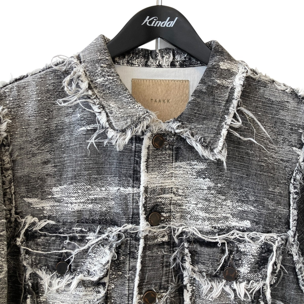 24AW3RD TYPE DENIM JACKET加工 デニムジャケットTA24AW-BL051