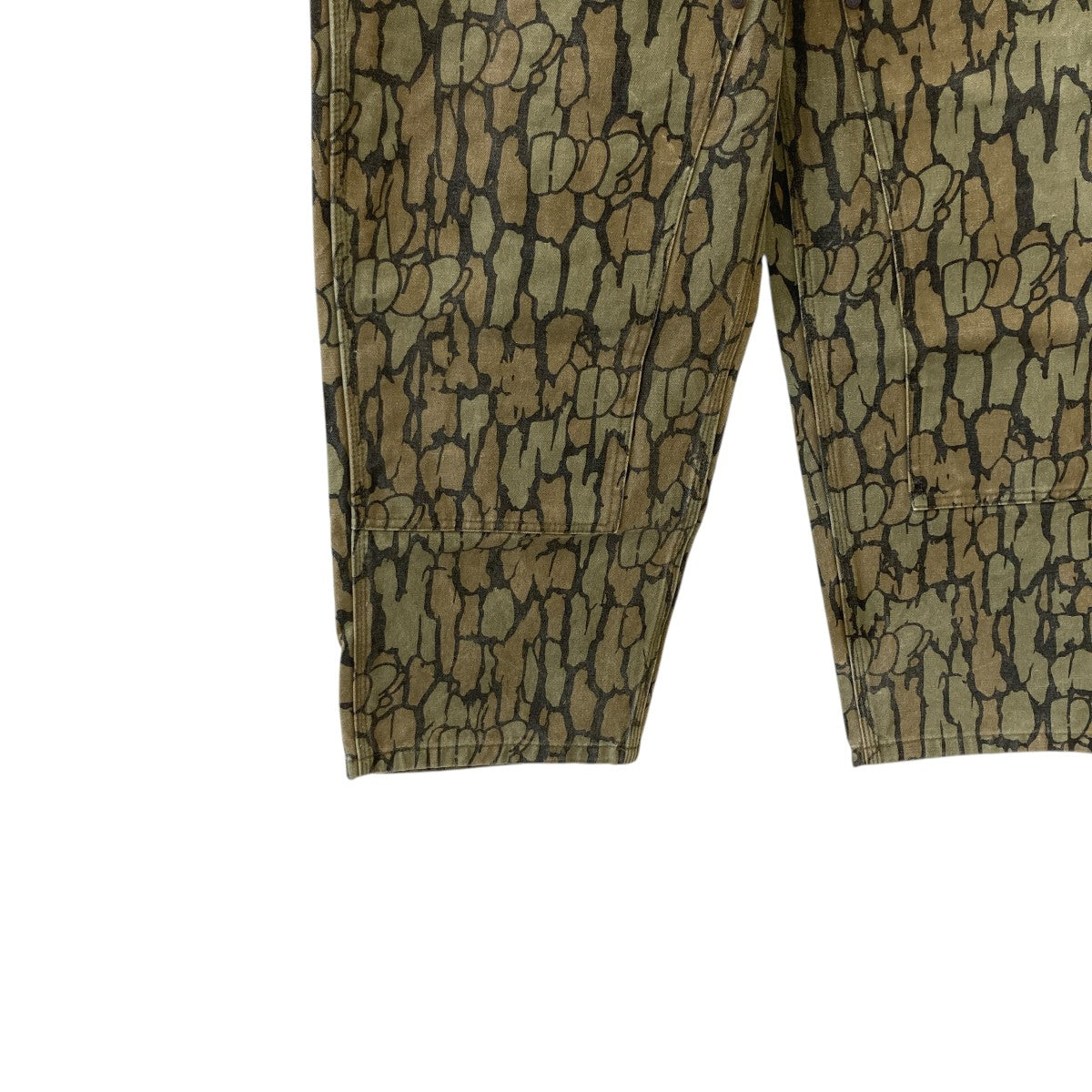 HUF GILMAN DOUBLE KNEE CAMO PANTパンツPT00253 古着・中古-4枚目のアイテム画像