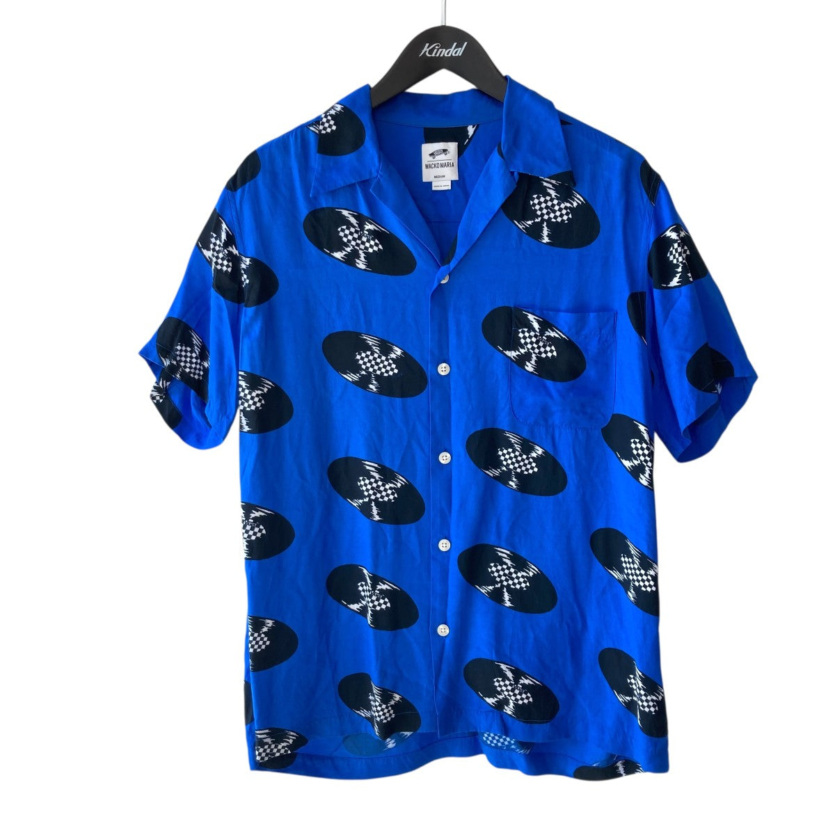 VANS VAULT×WACKO MARIA 総柄半袖シャツVN0A5E6E0Q0 古着・中古-1枚目のアイテム画像