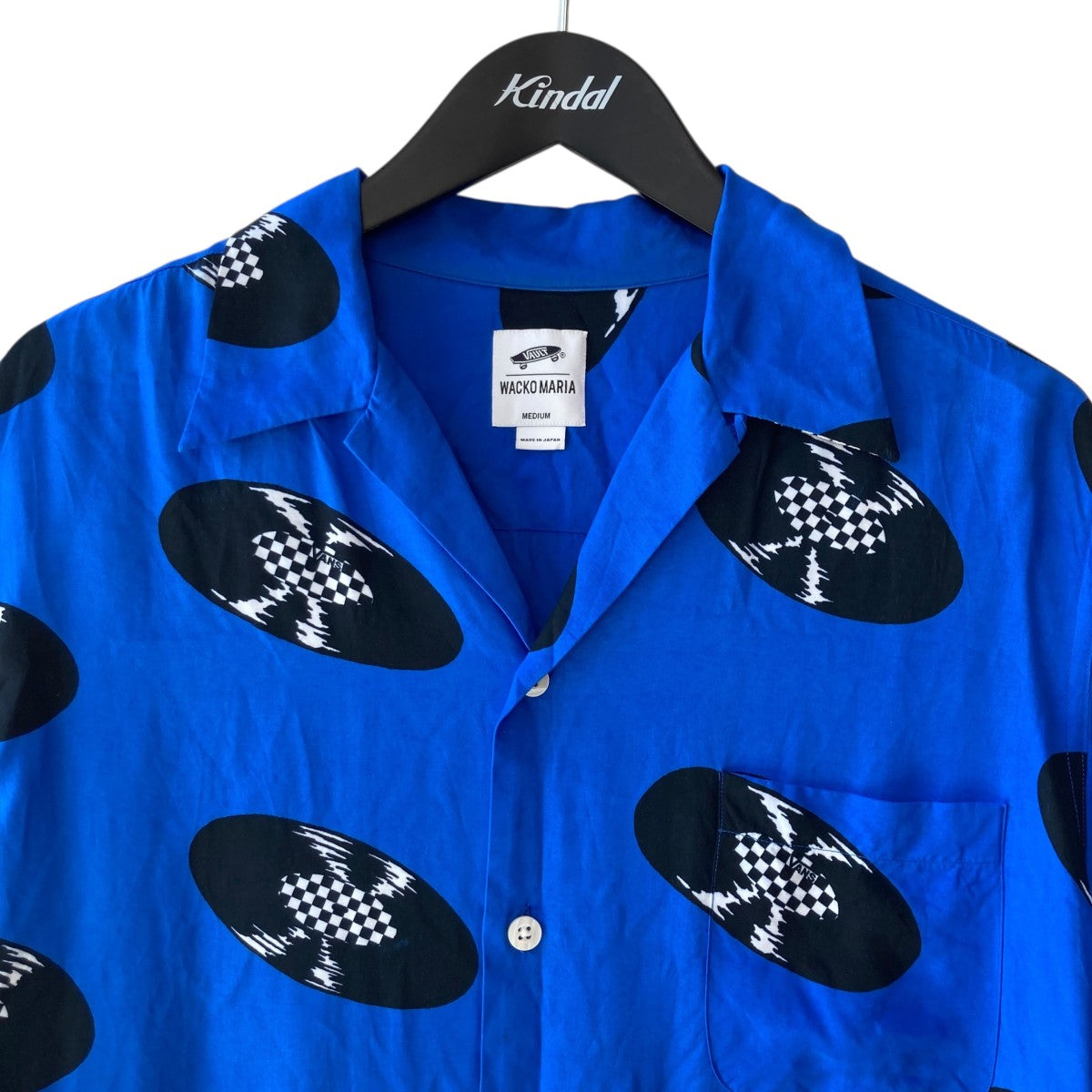 VANS VAULT×WACKO MARIA 総柄半袖シャツVN0A5E6E0Q0 古着・中古-3枚目のアイテム画像