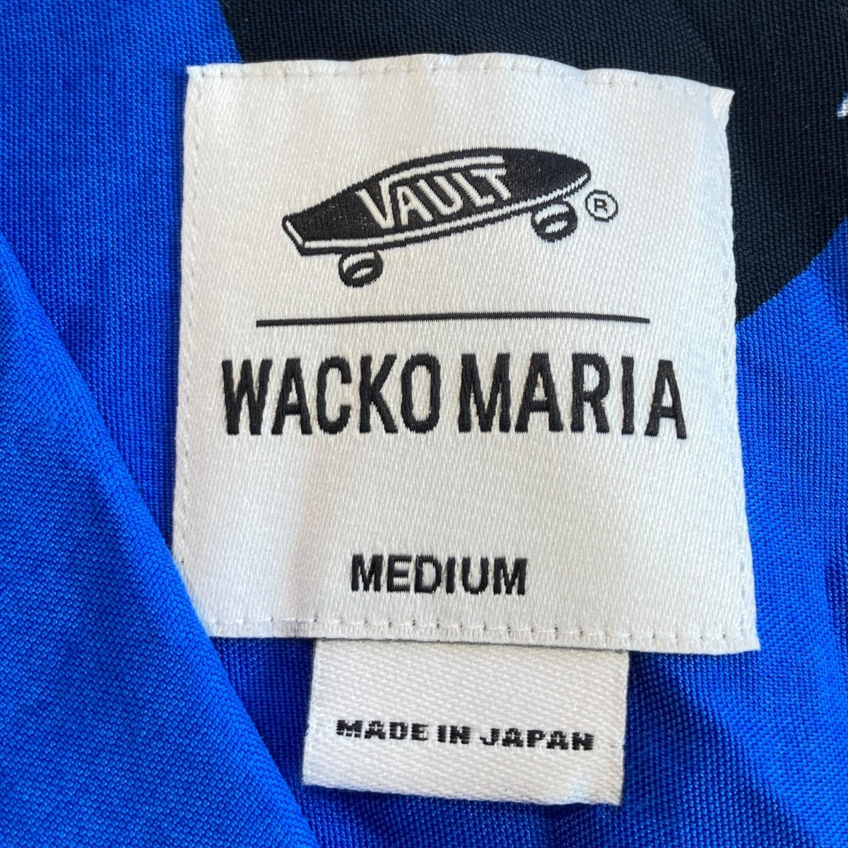 VANS VAULT×WACKO MARIA 総柄半袖シャツVN0A5E6E0Q0 古着・中古-6枚目のアイテム画像