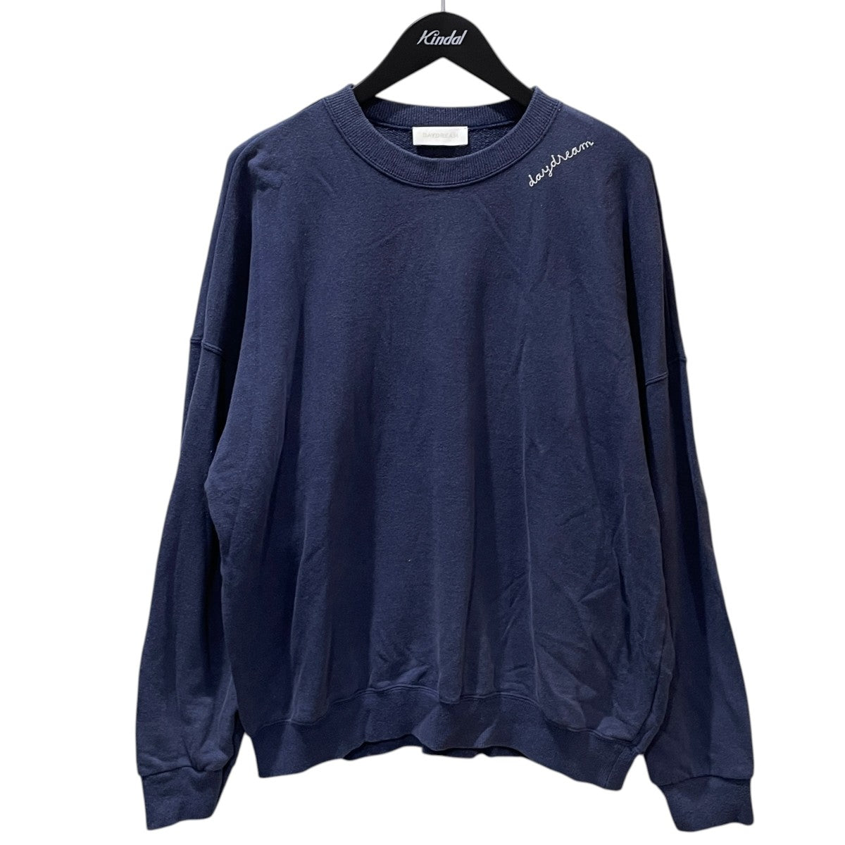 24SS フロステッド加工スウェットトレーナー Frosted Embroidery Sweatshirt フロステッドエンブロイダリースウェットシャツ D2024014