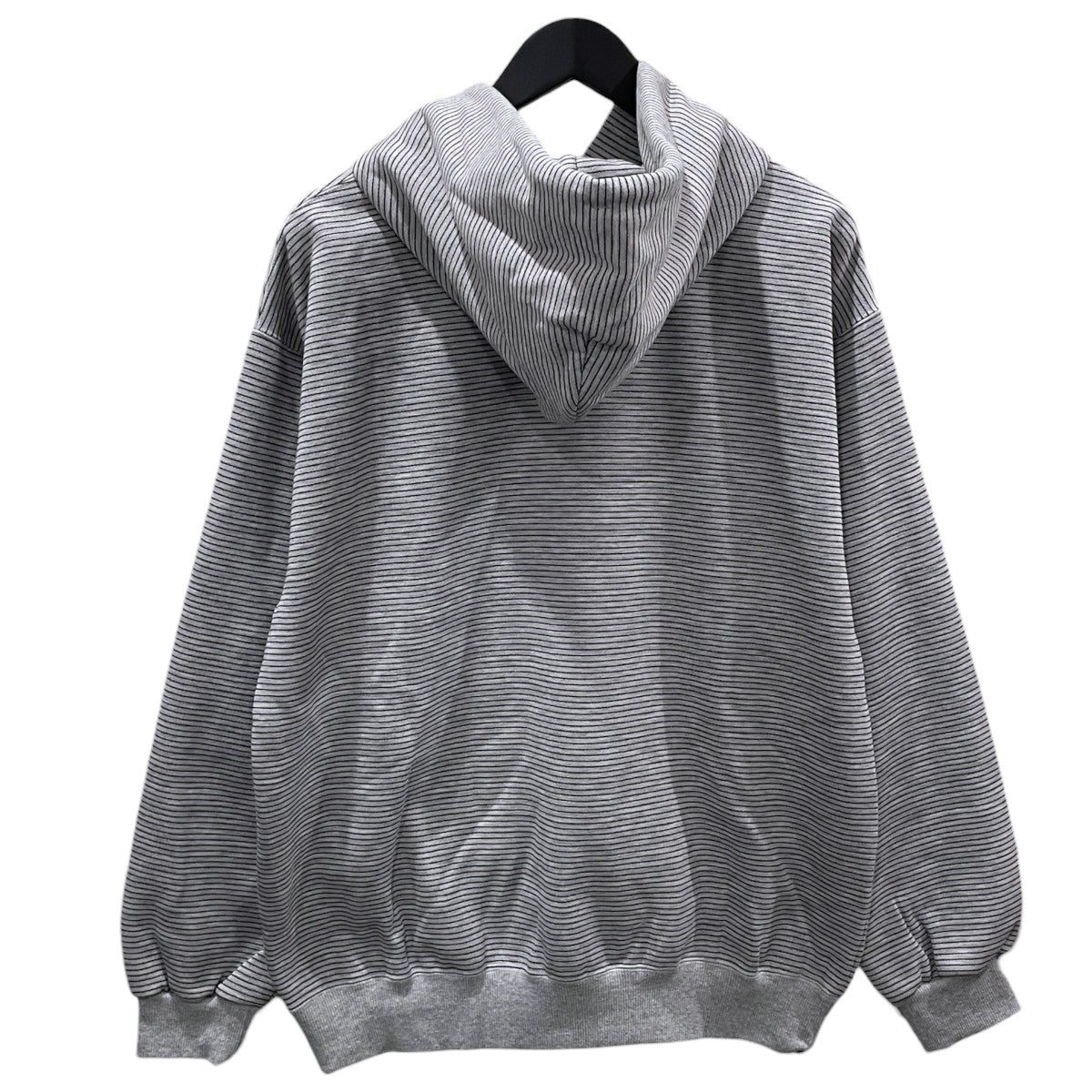 ENNOY(エンノイ) 25AW ボーダー柄裏起毛プルオーバーパーカー BORDER