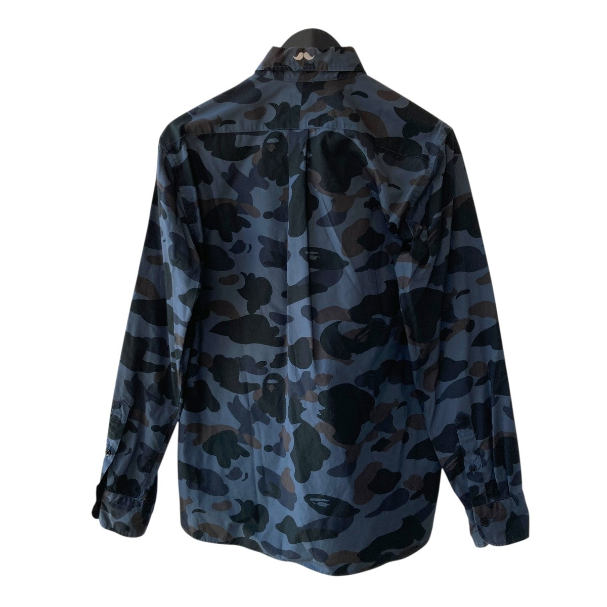 Mr．BATHING APE カモフラ長袖シャツ007SHD801004X 古着・中古-2枚目のアイテム画像