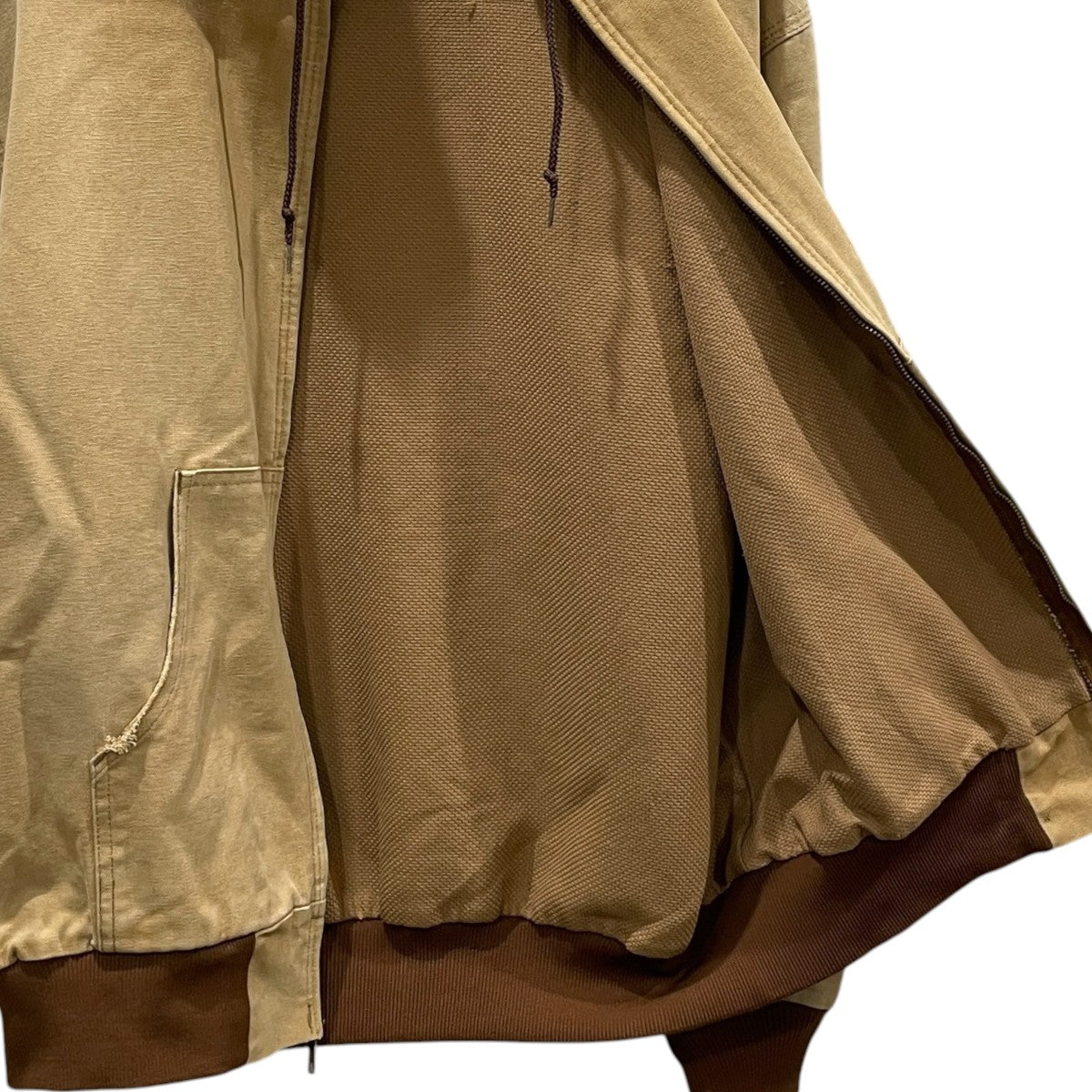 ジップアップフーデッドブルゾン Active Jacket アクティブジャケット