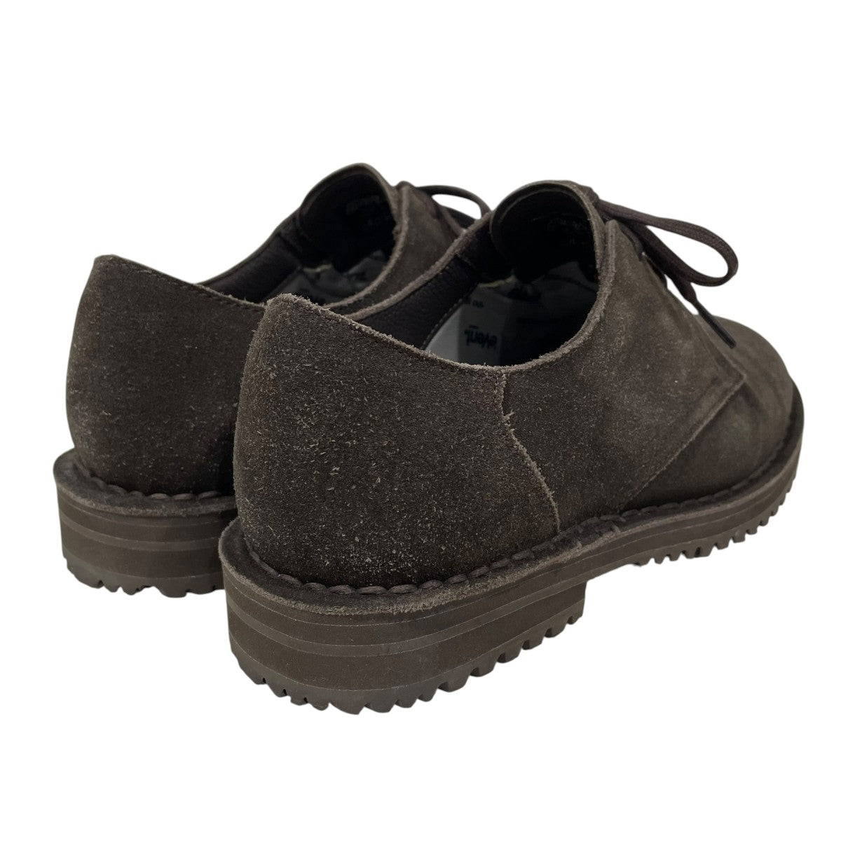 スウェードシューズ PLAIN-TOE SHOES プレーントゥ シューズ OGNB-001ev