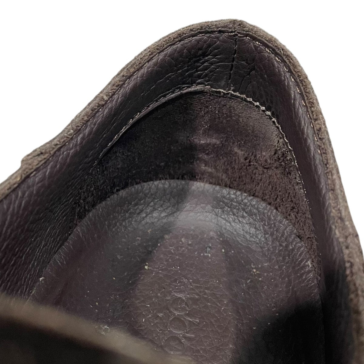スウェードシューズ PLAIN-TOE SHOES プレーントゥ シューズ OGNB-001ev