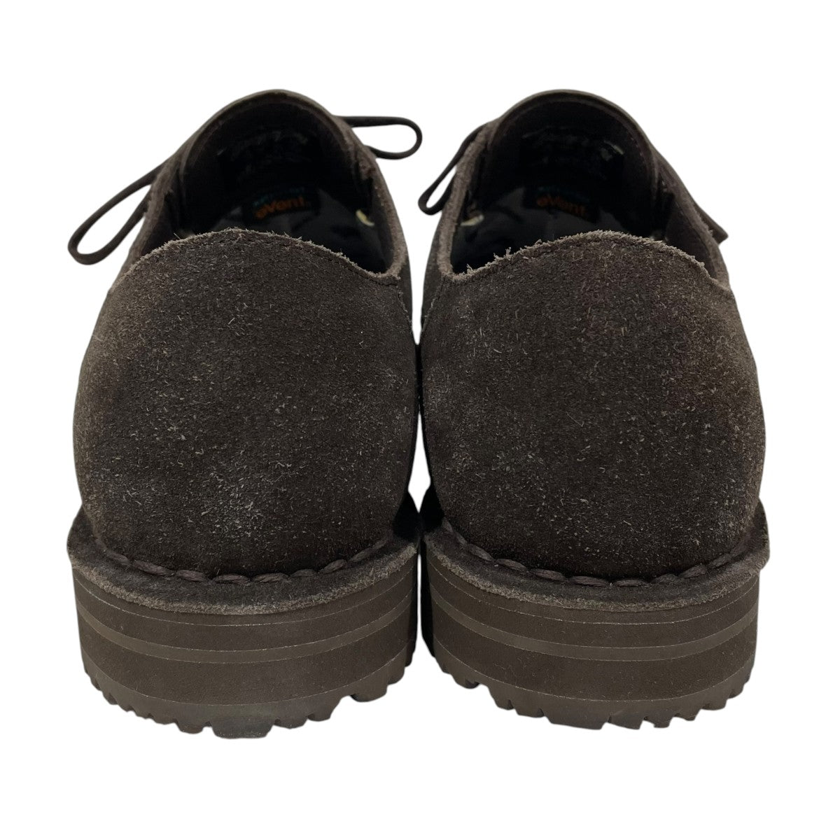 スウェードシューズ PLAIN-TOE SHOES プレーントゥ シューズ OGNB-001ev