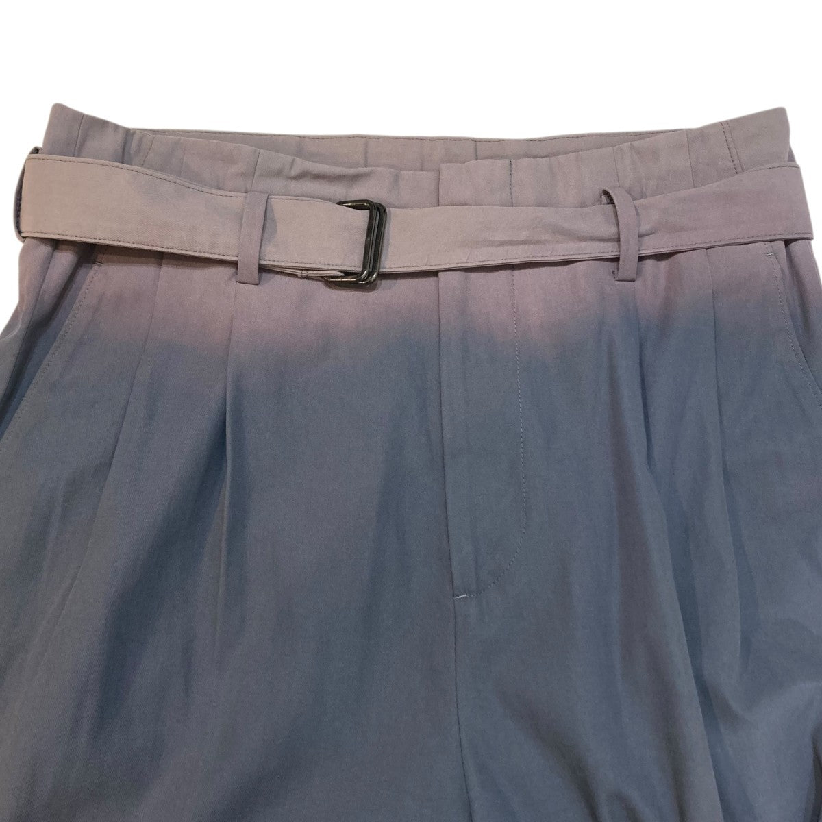 YOKE HI WAIST BELTED TROUSERSパンツYK21SS0200P 古着・中古-3枚目のアイテム画像