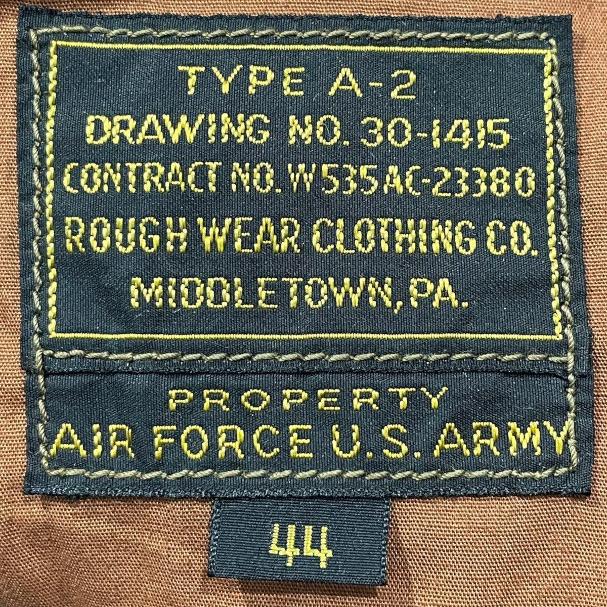 ホースハイド レザージャケット TYPE A-2 RCL-10072