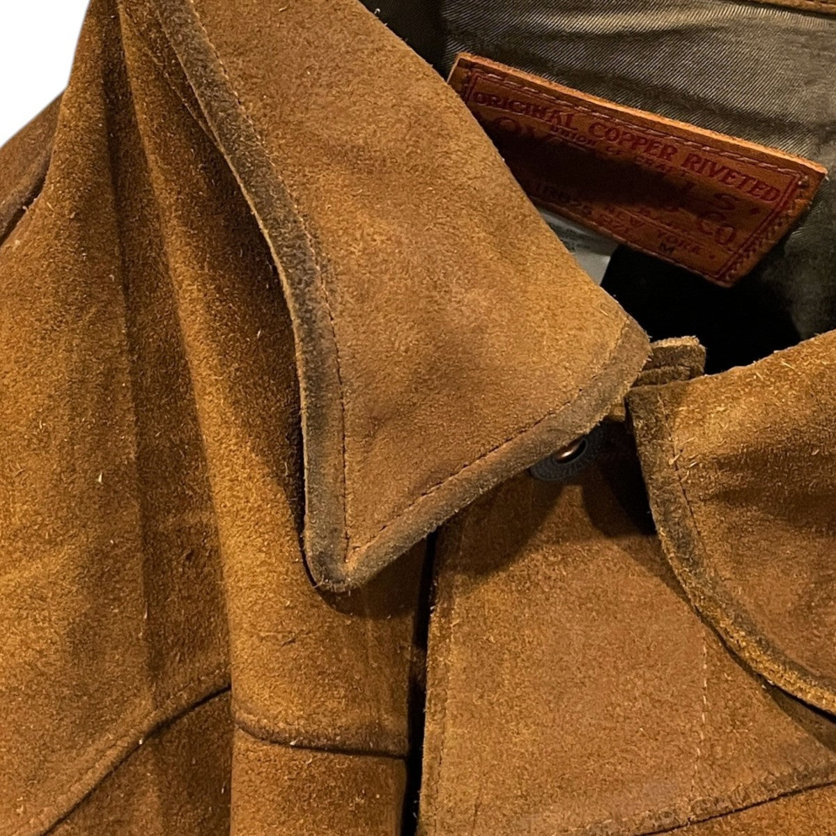 ラフアウトスエードジャケット Roughout Suede Jacket 782871510001