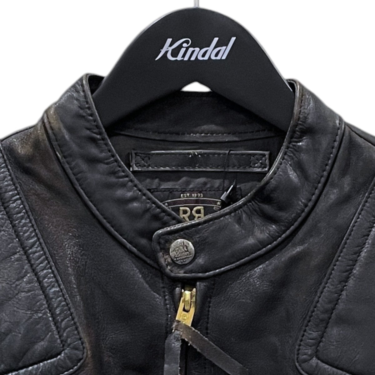 21SS レザージャケット Slim Fit Leather Moto Jacket スリム フィット レザー モト ジャケット 782774666001