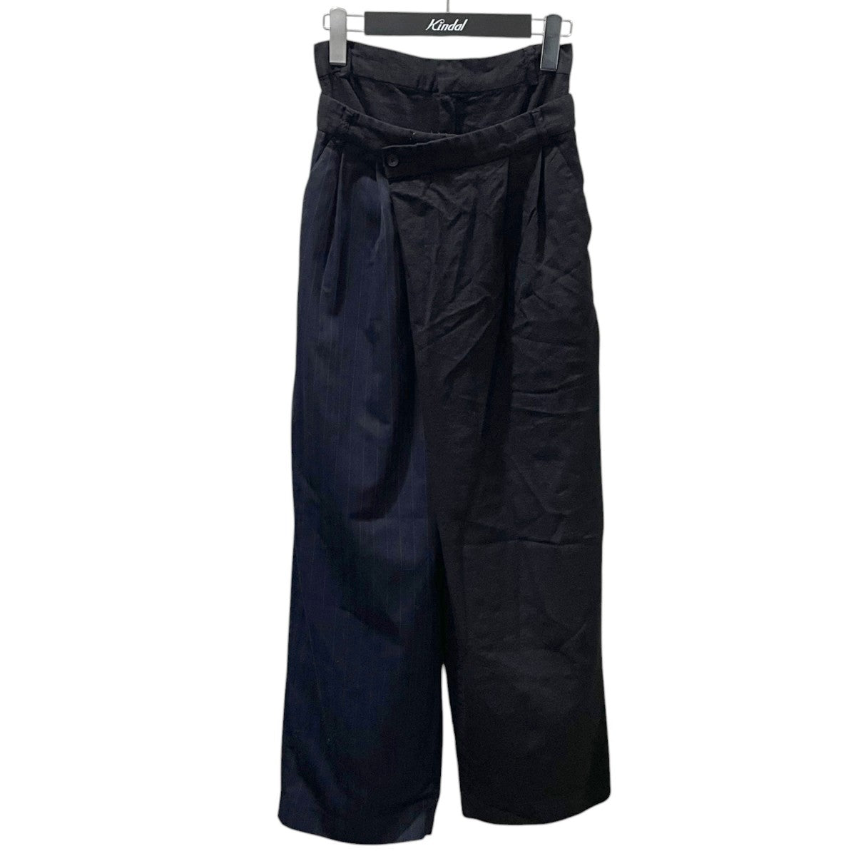 MAISON SPECIAL 23SS ダブルウエストアシメタックパンツ 21231465205 古着・中古-1枚目のアイテム画像