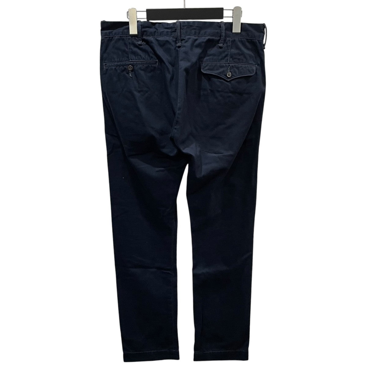 RRL(ダブルアールエル) コットンパンツ ネイビー サイズ 32×32｜【公式