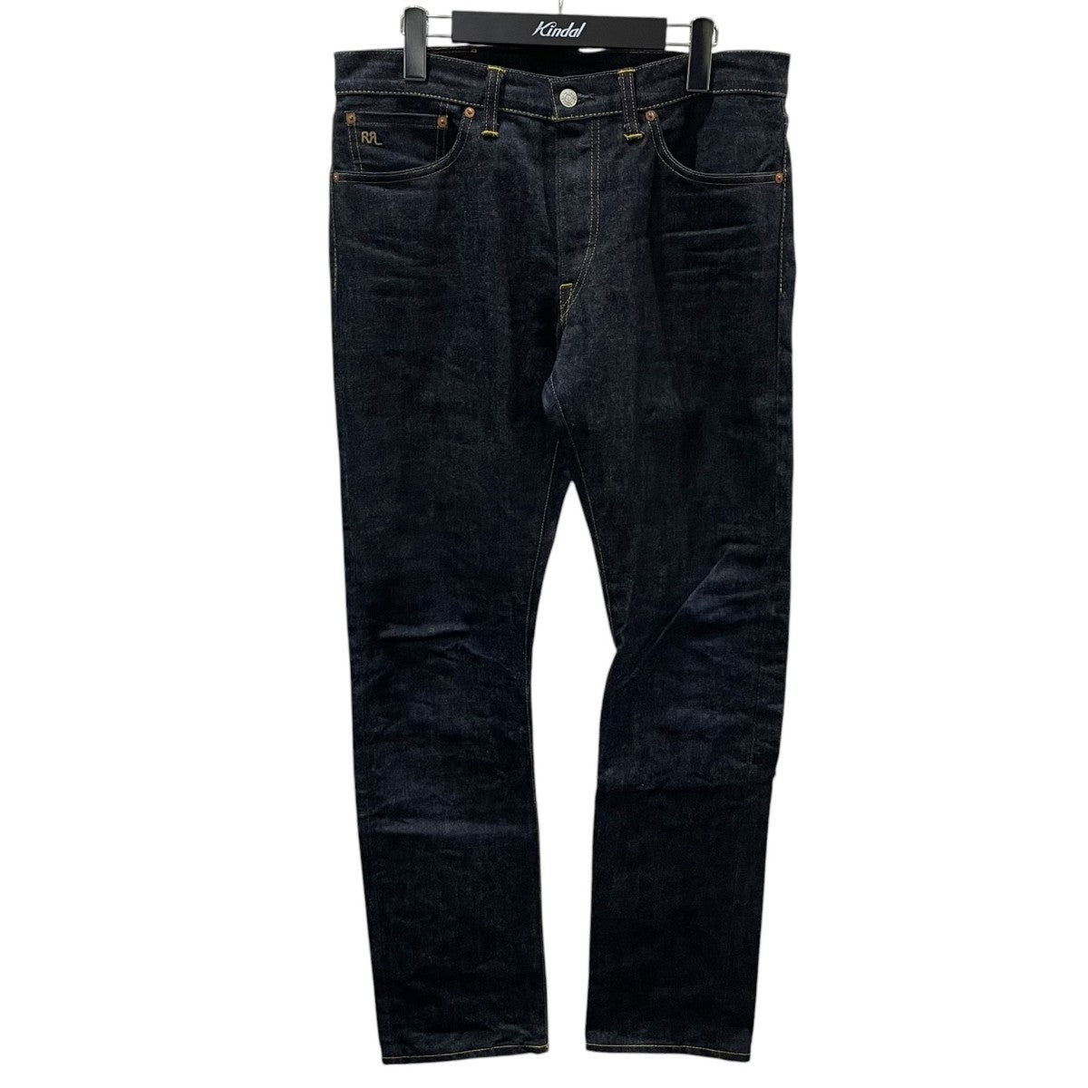 RRL デニムパンツ SLIM FIT JAPAN WOVEN SELVEDGE DENIM スリムフィット ジャパンウーヴン セルビッジデニム 古着・中古-1枚目のアイテム画像