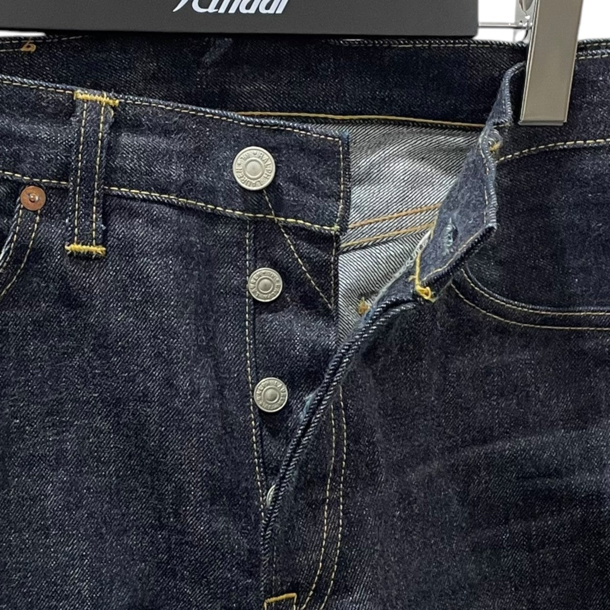 RRL デニムパンツ SLIM FIT JAPAN WOVEN SELVEDGE DENIM スリムフィット ジャパンウーヴン セルビッジデニム 古着・中古-3枚目のアイテム画像