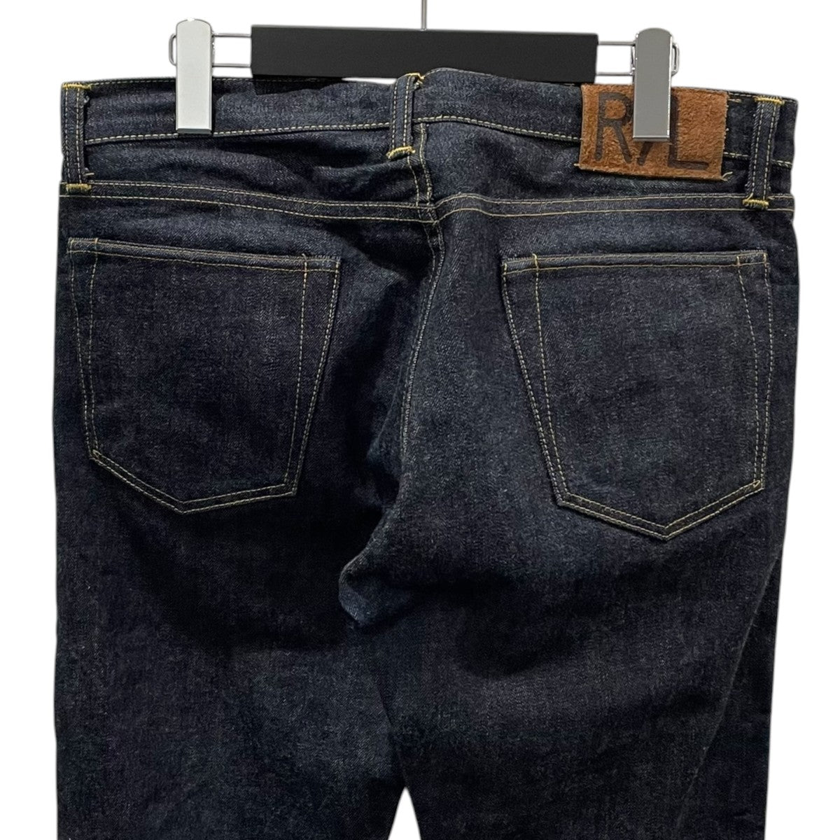 RRL デニムパンツ SLIM FIT JAPAN WOVEN SELVEDGE DENIM スリムフィット ジャパンウーヴン セルビッジデニム 古着・中古-7枚目のアイテム画像