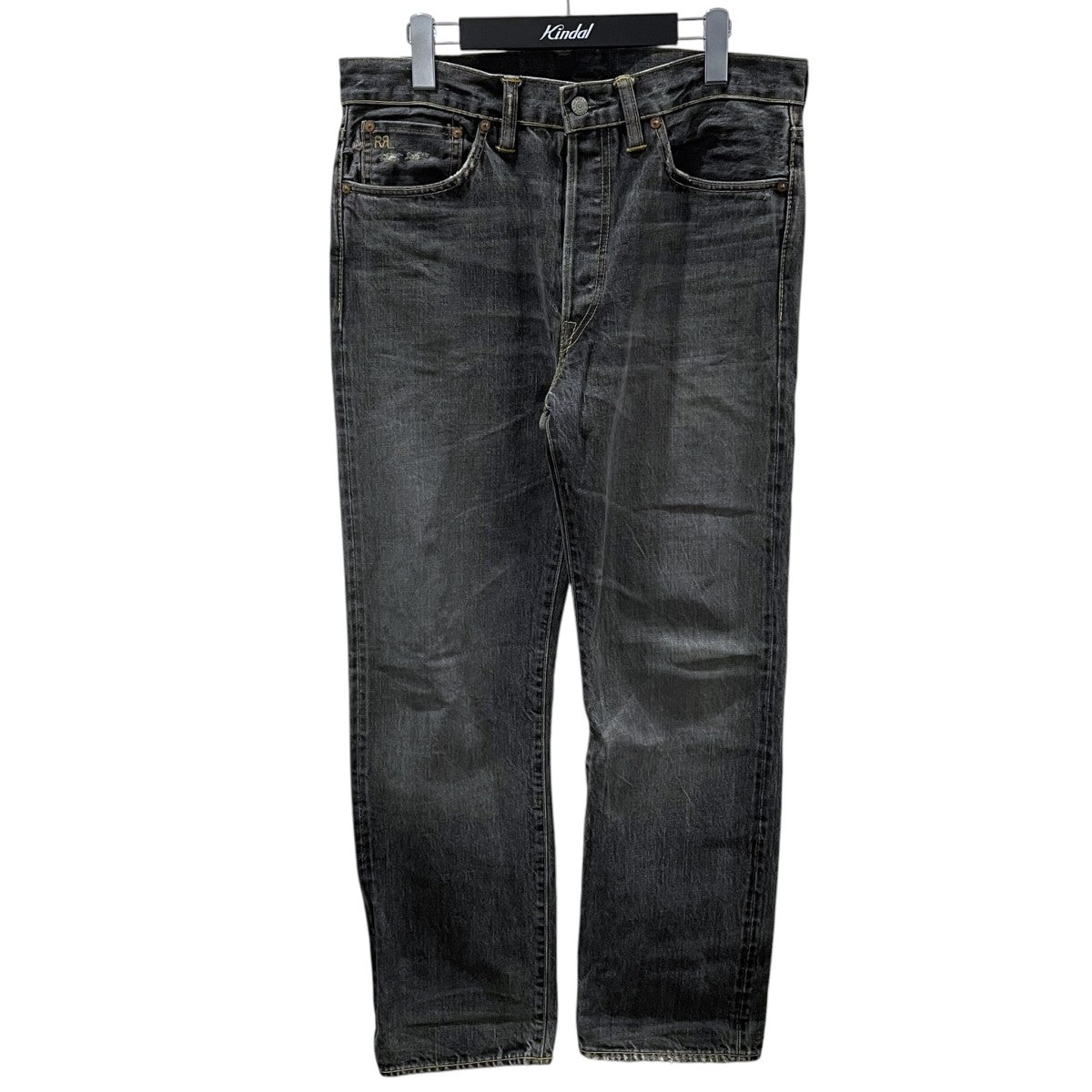 RRL デニムパンツ JAPAN WOVEN STRAIGHT LEG FIT ジャパンウーヴン ストレートレッグフィット 古着・中古-1枚目のアイテム画像