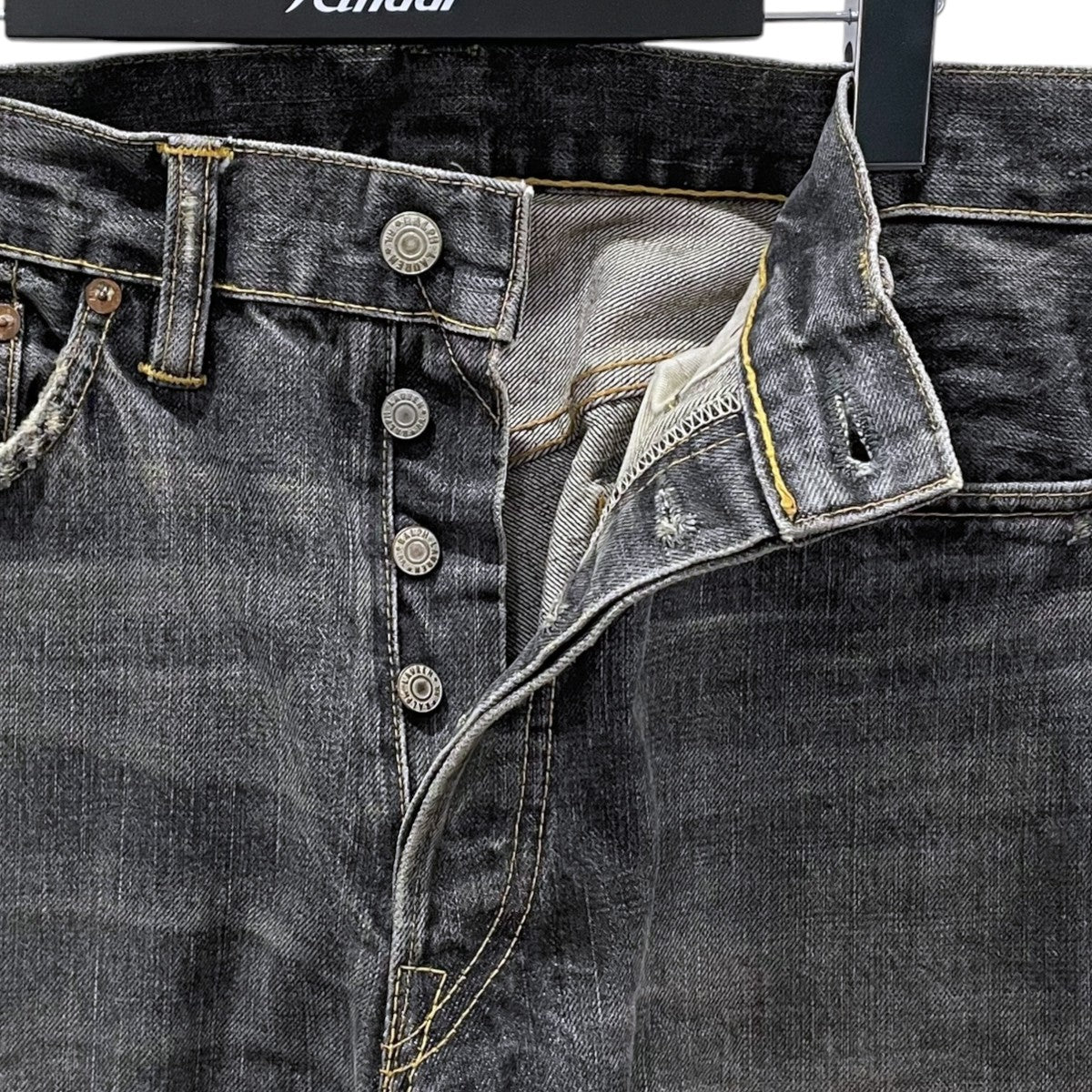 RRL デニムパンツ JAPAN WOVEN STRAIGHT LEG FIT ジャパンウーヴン ストレートレッグフィット 古着・中古-3枚目のアイテム画像