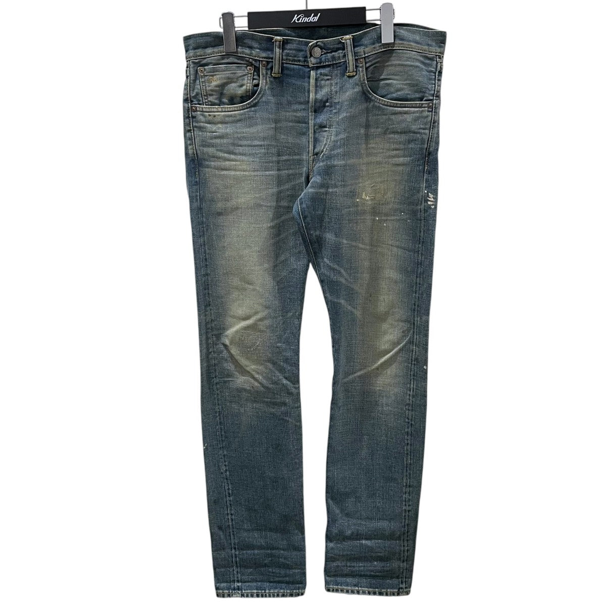 RRL 加工デニムパンツ SLIM FIT JAPAN WOVEN スリムフィット ジャパンウーヴン 古着・中古-1枚目のアイテム画像