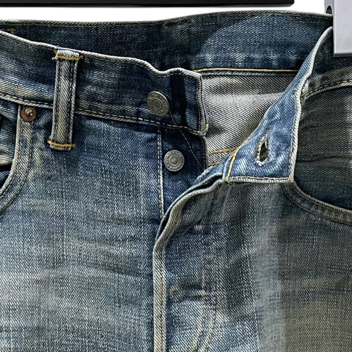 RRL 加工デニムパンツ SLIM FIT JAPAN WOVEN スリムフィット ジャパンウーヴン 古着・中古-3枚目のアイテム画像